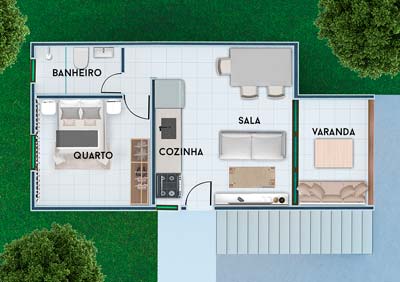 Planta do Apartamento